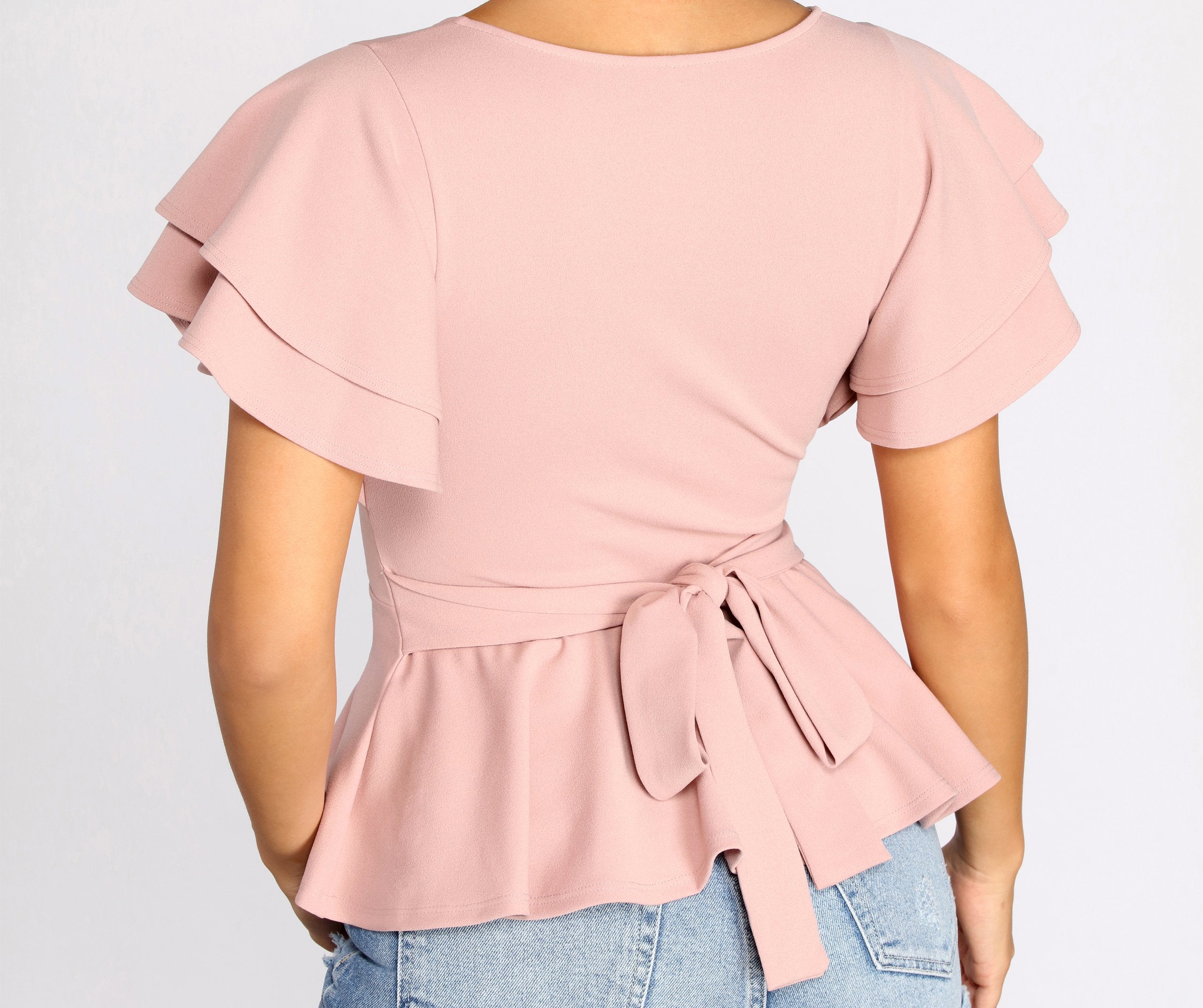 Get That Classic Vibe Peplum Top