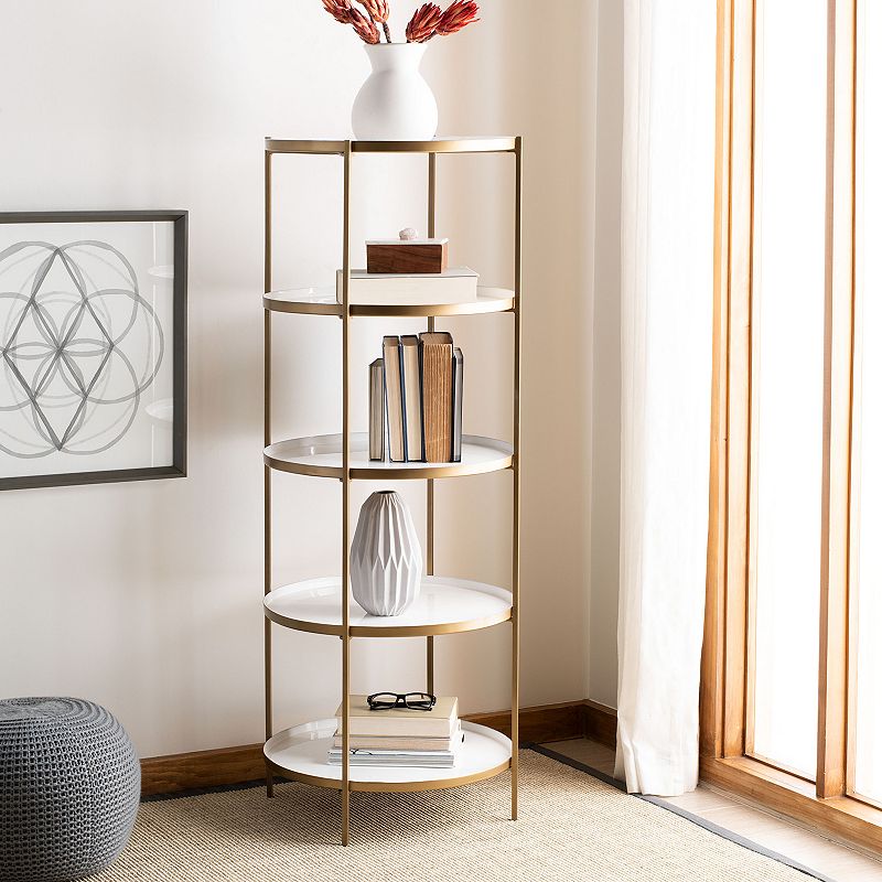 Safavieh Tia Round 5-Tier Etagere