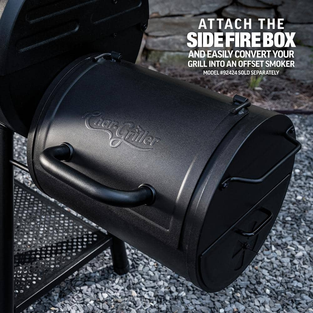 Char-Griller Blazer Charcoal Grill in Black 2130