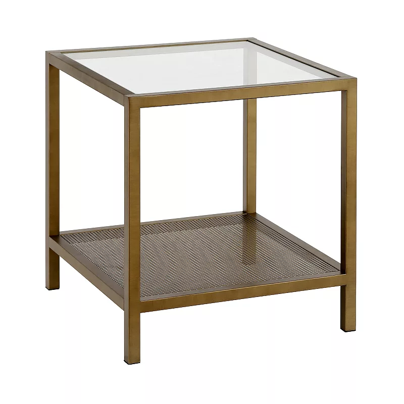 Finley and Sloane Rigan 2-Tier Square Side Table