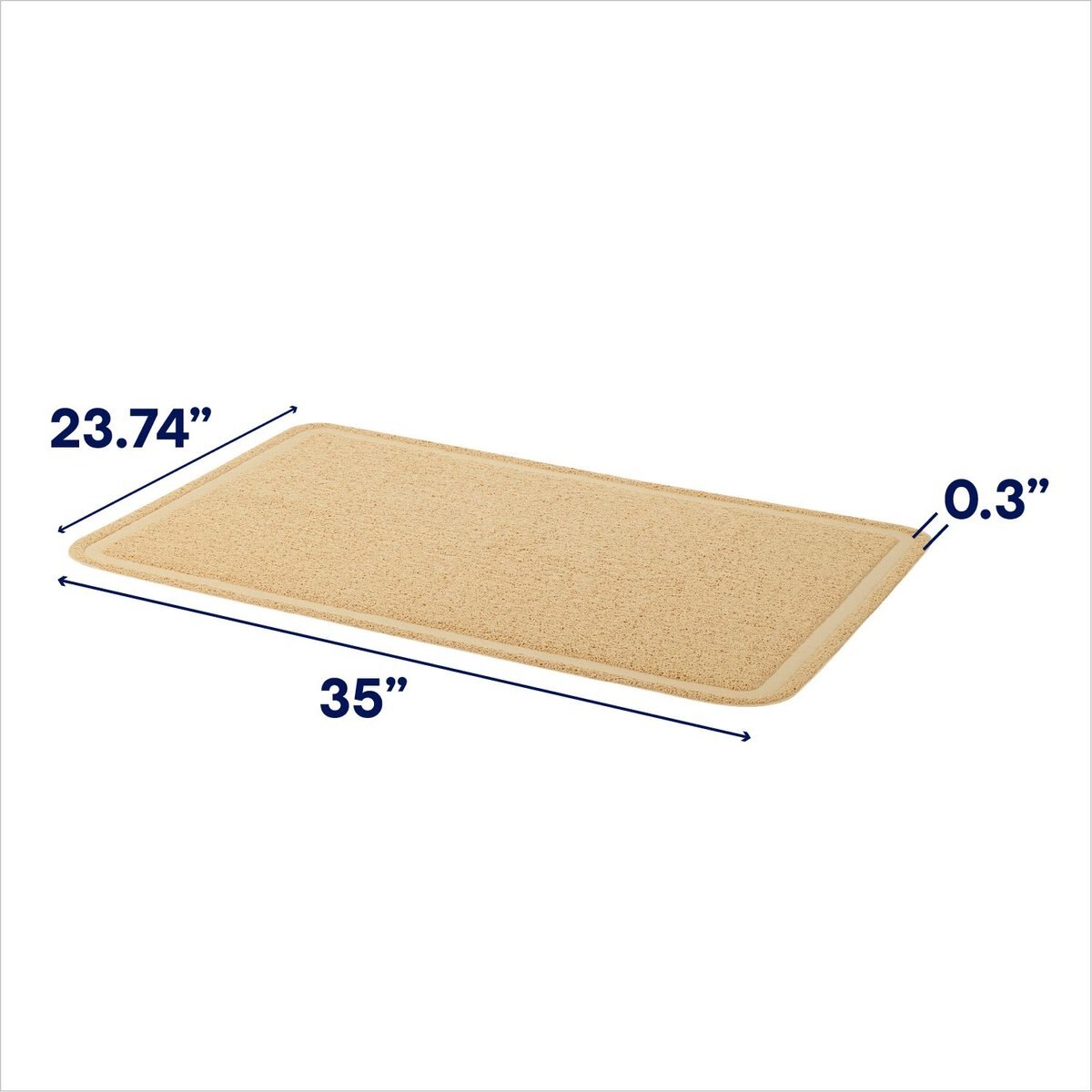 Frisco Rectangular Cat Litter Mat