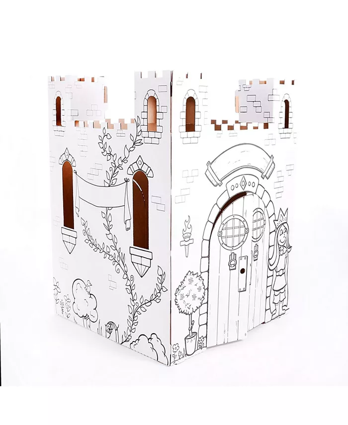 Easy Playhouse Fairy Tale Castle Cardboard Playhouse