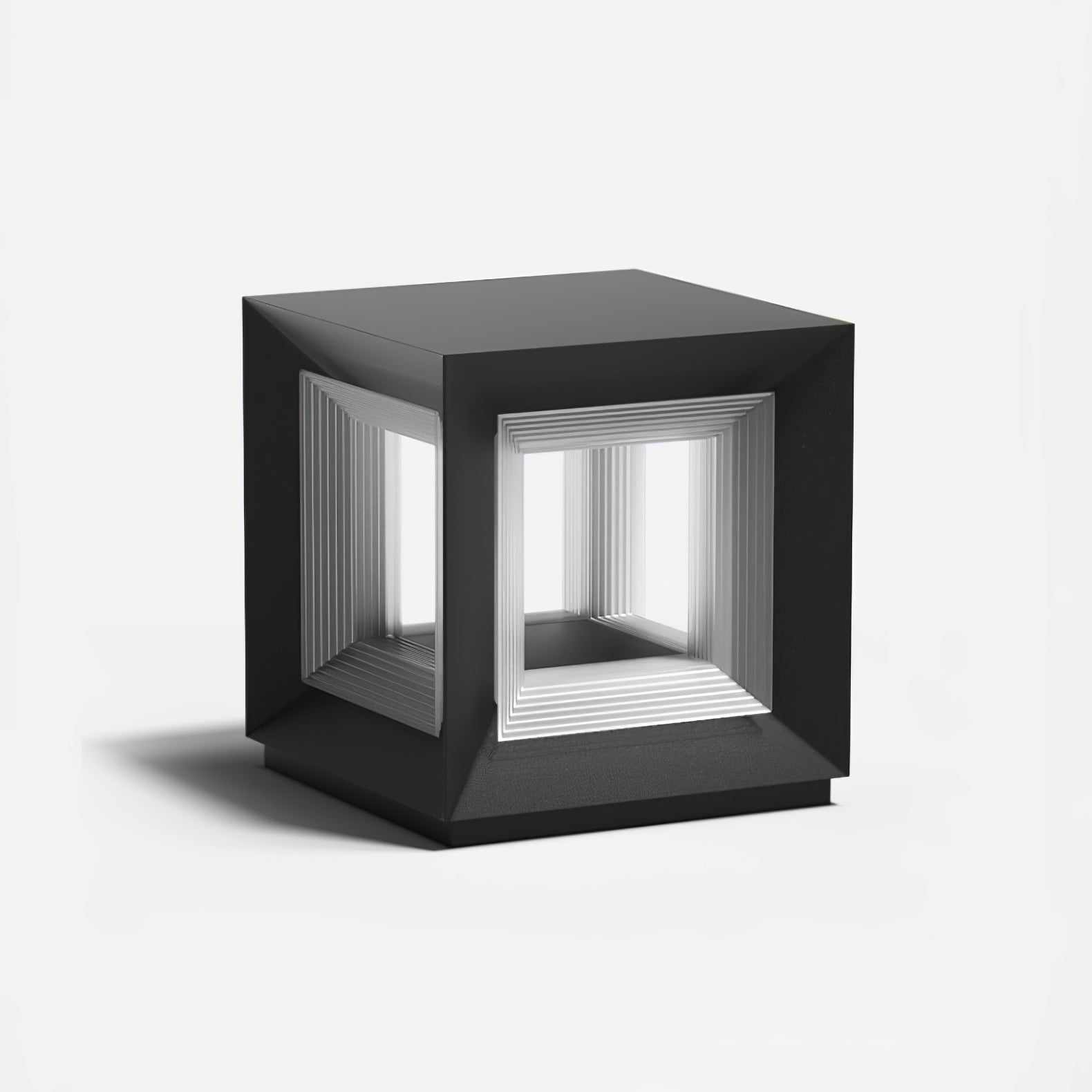 Light Cube Outdoor Post Light