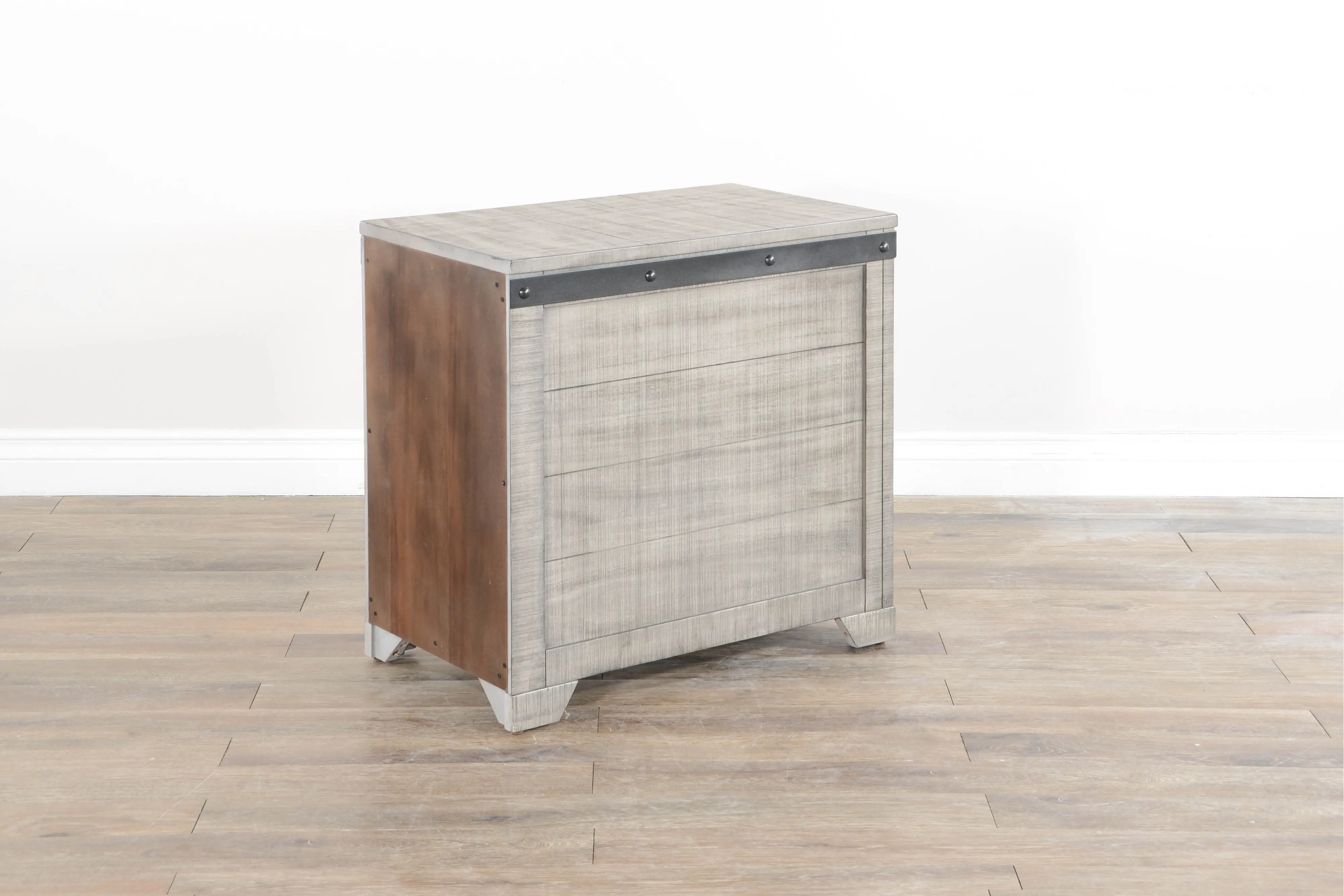 Avalon Alpine Gray Side Table