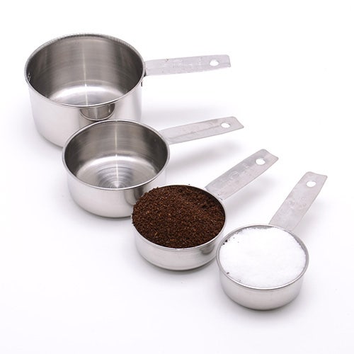 American Metalcraft MCL4 Measuring Cups， Set of Four Cups