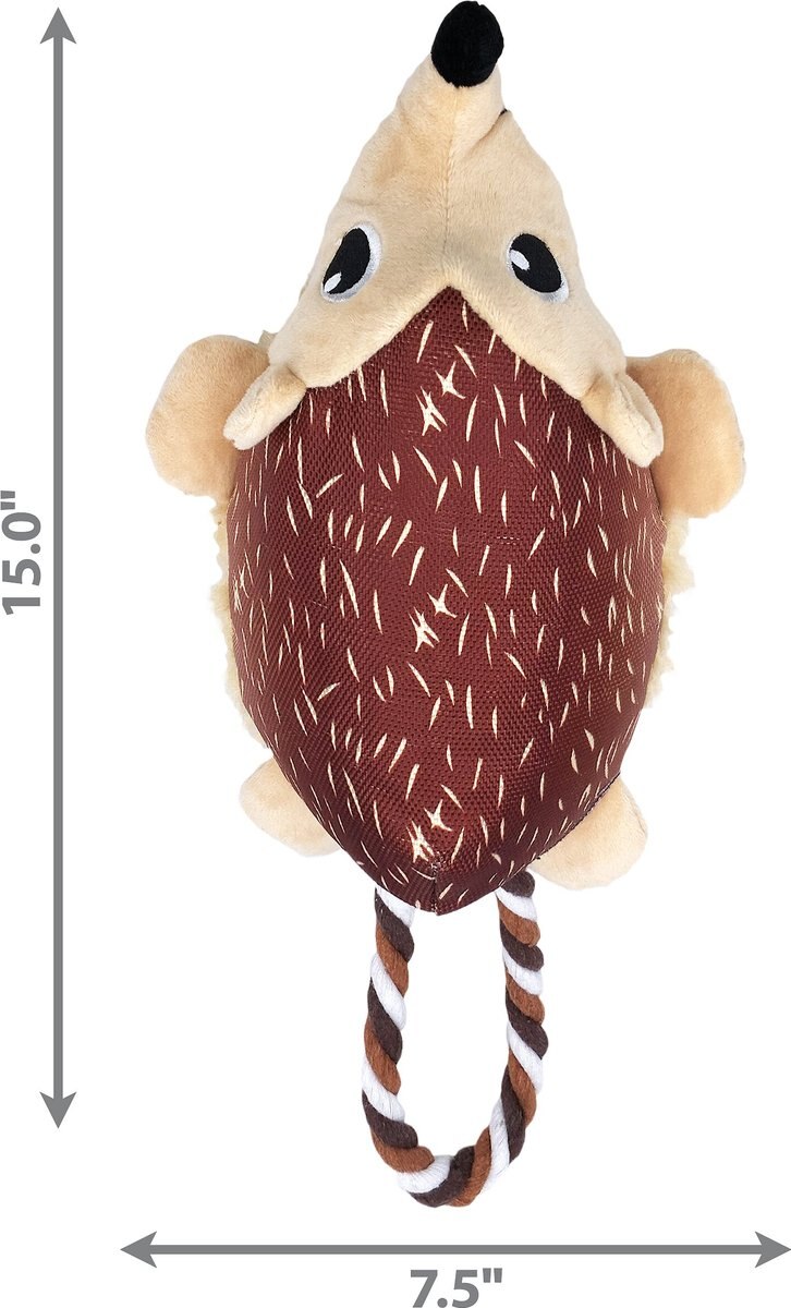 KONG Cozie Tuggz Hedgehog Dog Toy