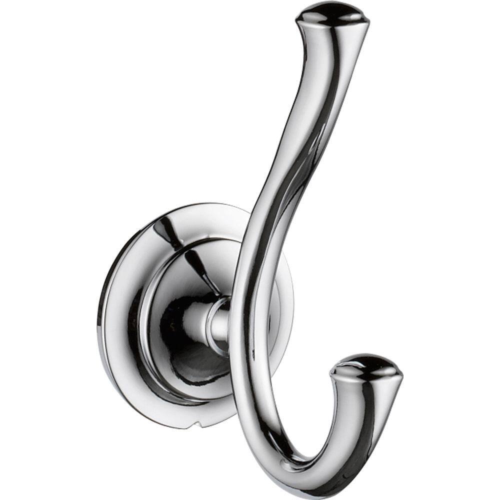 Delta Linden Double Towel Hook in Chrome 79435