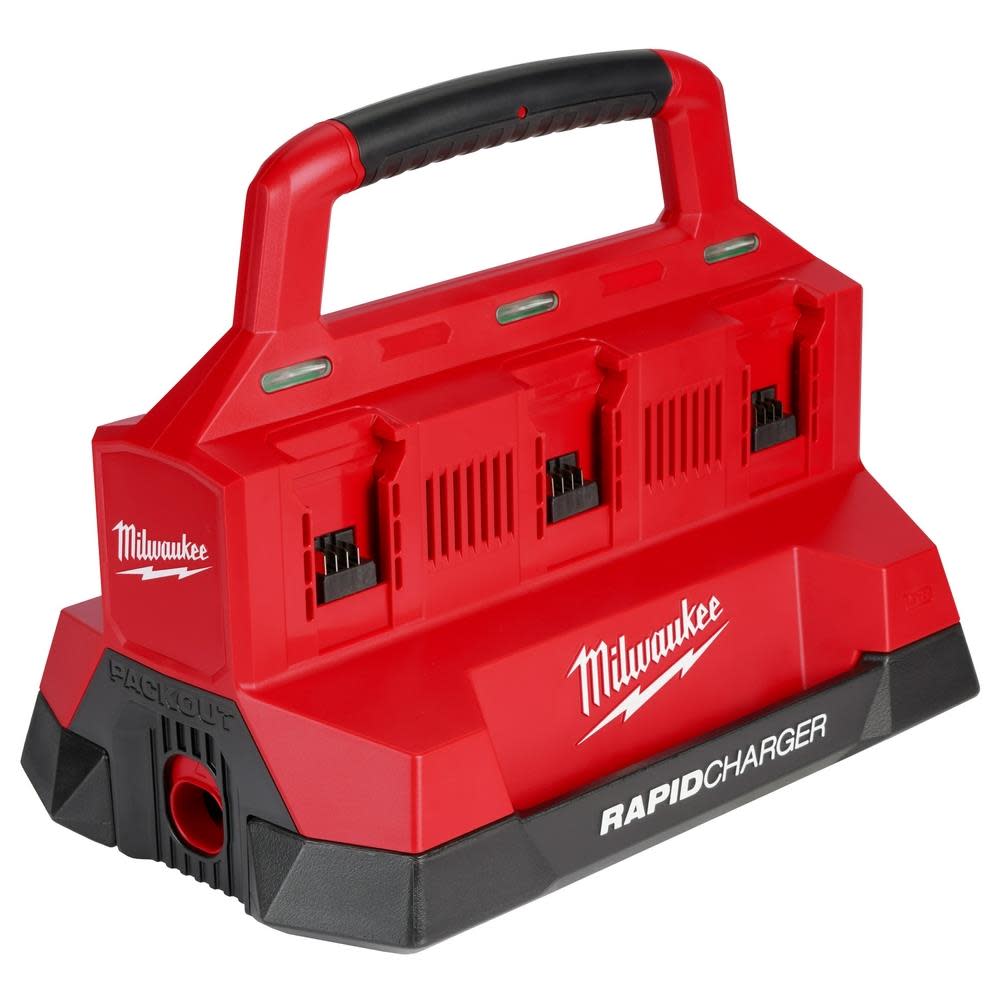 Milwaukee M18 PACKOUT Six Bay Rapid Charger ;