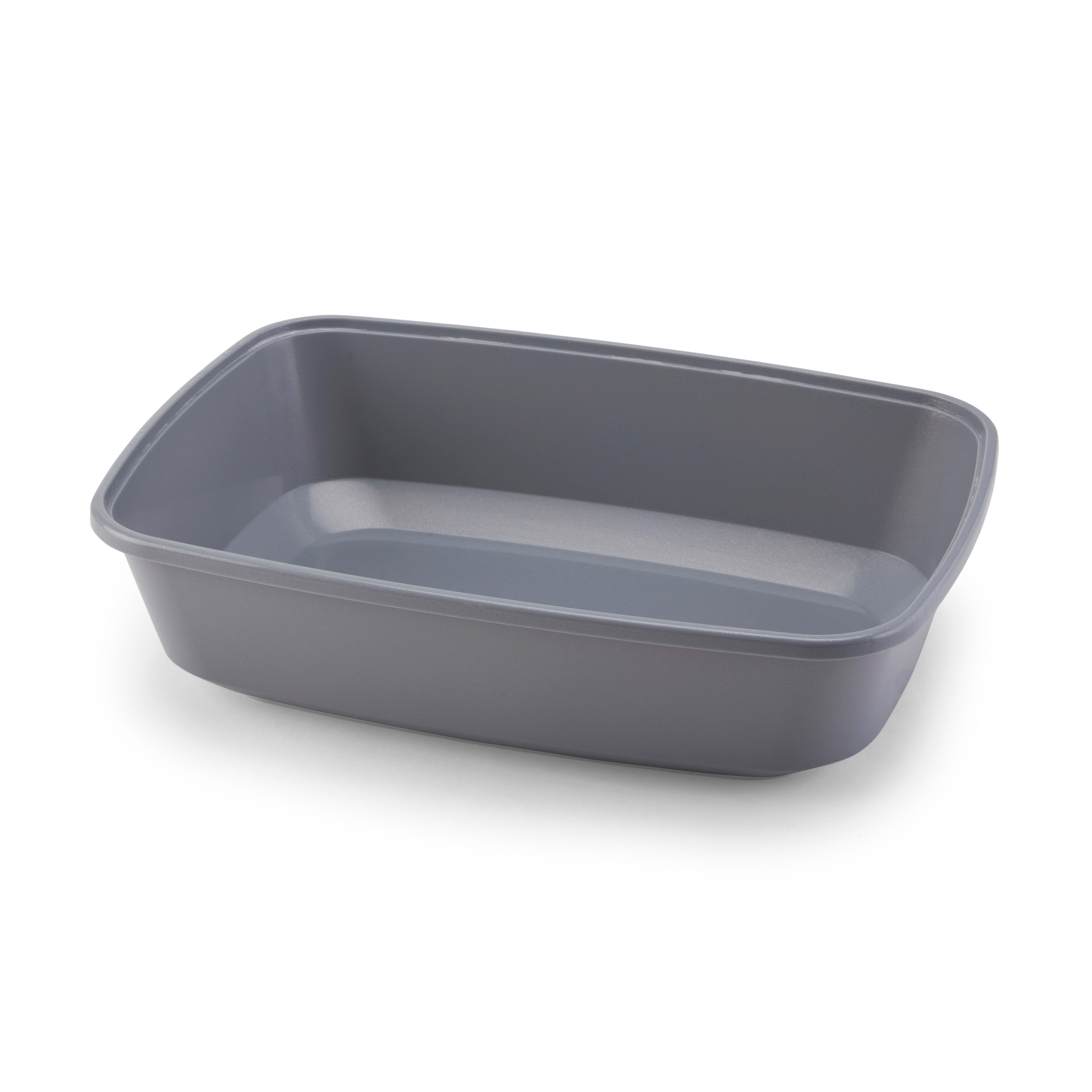 So Phresh Grey Open Kitten Cat Litter Box， 14