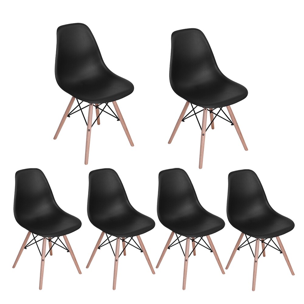 Homy Casa Mid century Modern Dining Chair Sets (Set of 6)