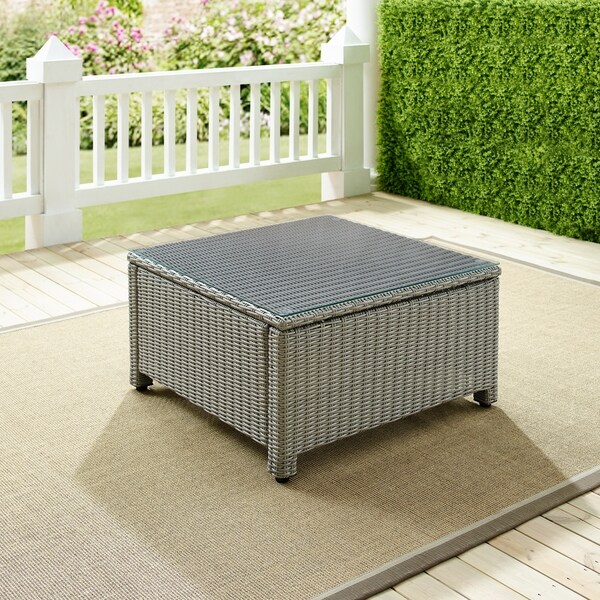 Bradenton Outdoor Wicker Sectional Coffee Table