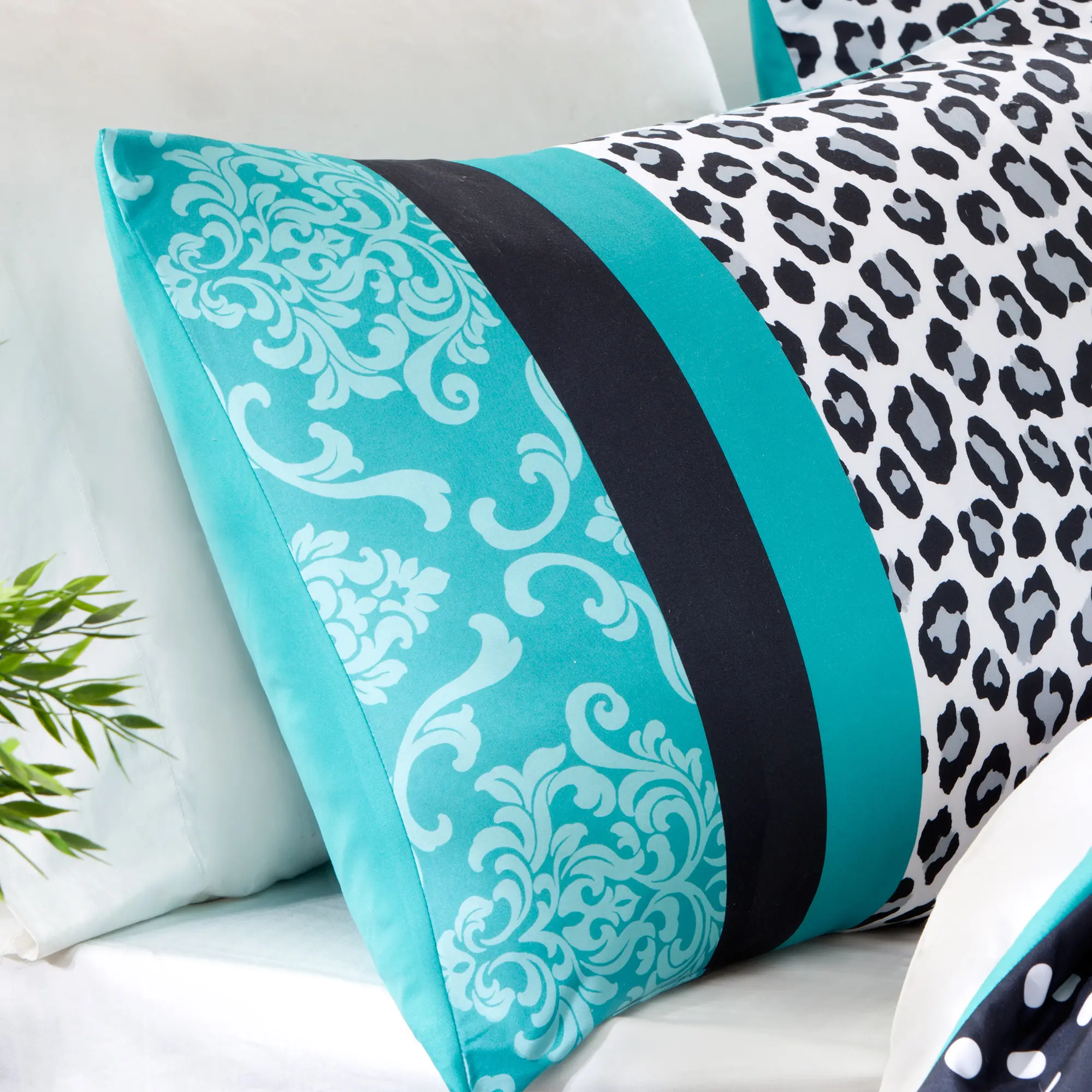 Chloe Teal Twin-Twin XL 3 Piece Bedding Collection