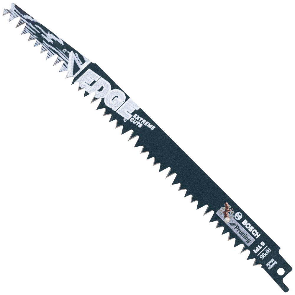 Bosch 5 pc. 9 In. 5 TPI Edge Reciprocating Saw Blades for Pruning RP95 from Bosch