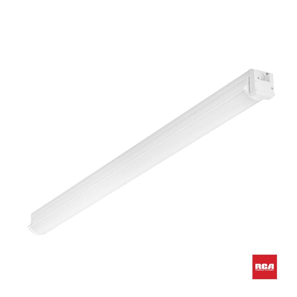 RCA ST Series 4 ft. 30-Watt Integrated LED White Strip Light Fixture 4000K ST4B3208SU40