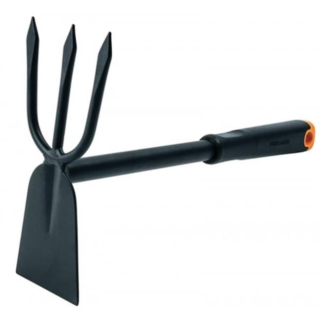 Fiskars 365130 12 x 7.25 in. Cultivator&Hoe Tool