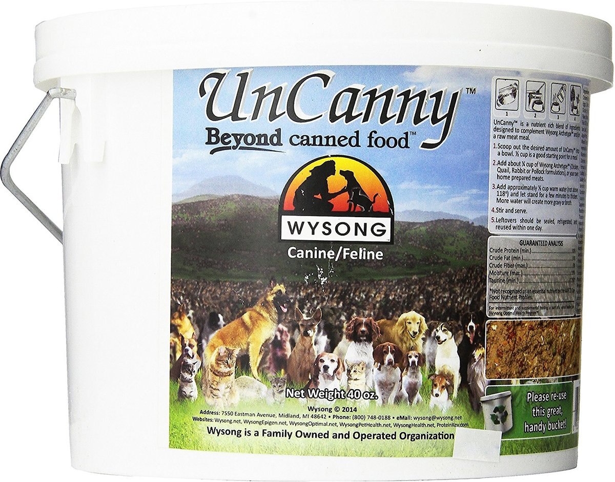 Wysong Uncanny Blend Freeze-Dried Raw Dog and Cat Food Mix