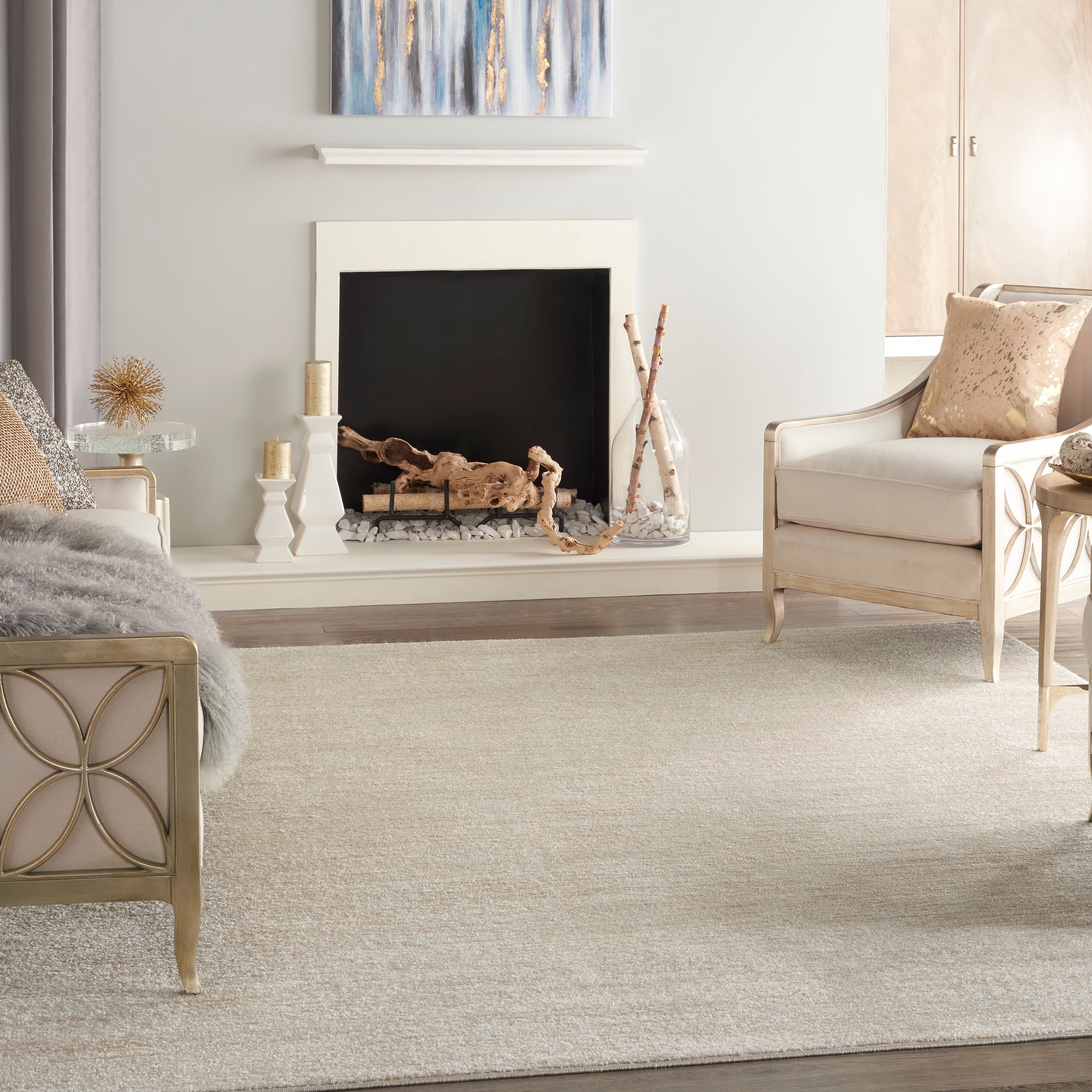 Nourison Essentials Ivory/Beige Rug