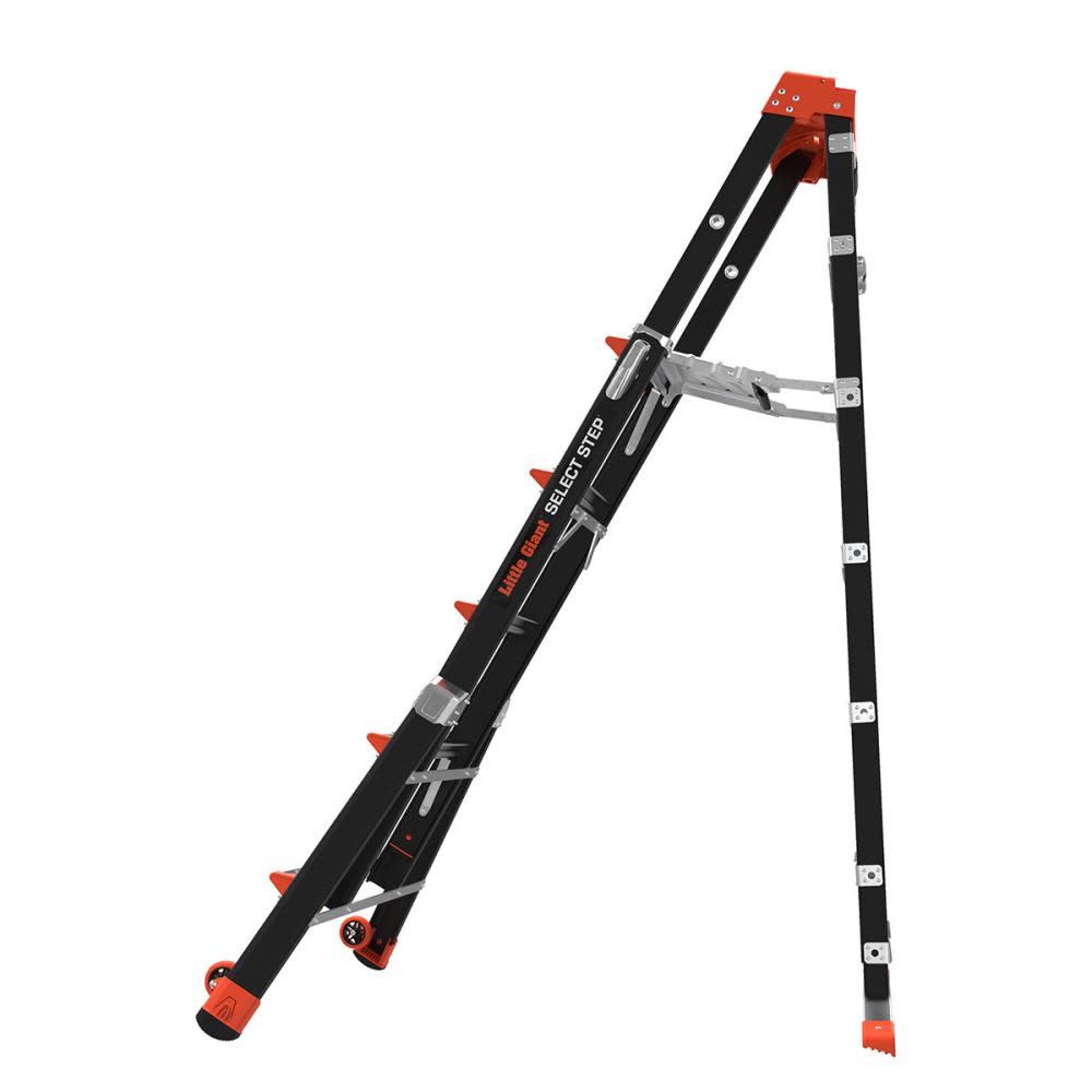 Select Step M6 Fiberglass Type 1AA Adjustable Step Ladder