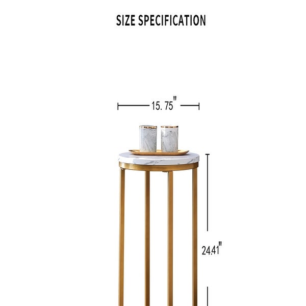 Classic And Simple End Tableand Side Table With X-shaped Base