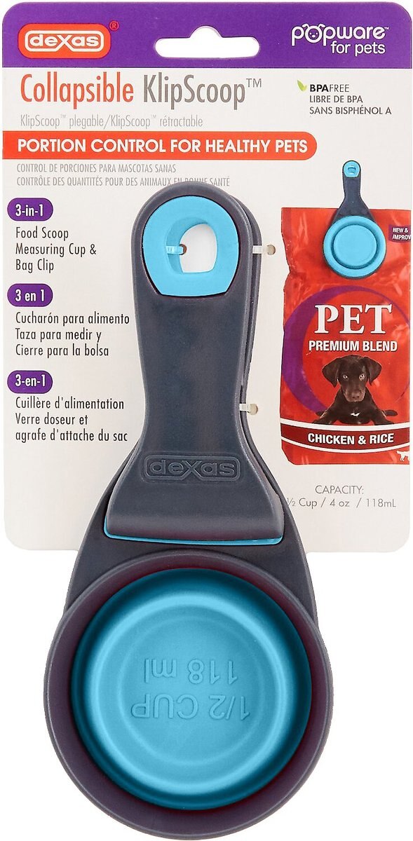 Dexas Popware for Pets Collapsible KlipScoop