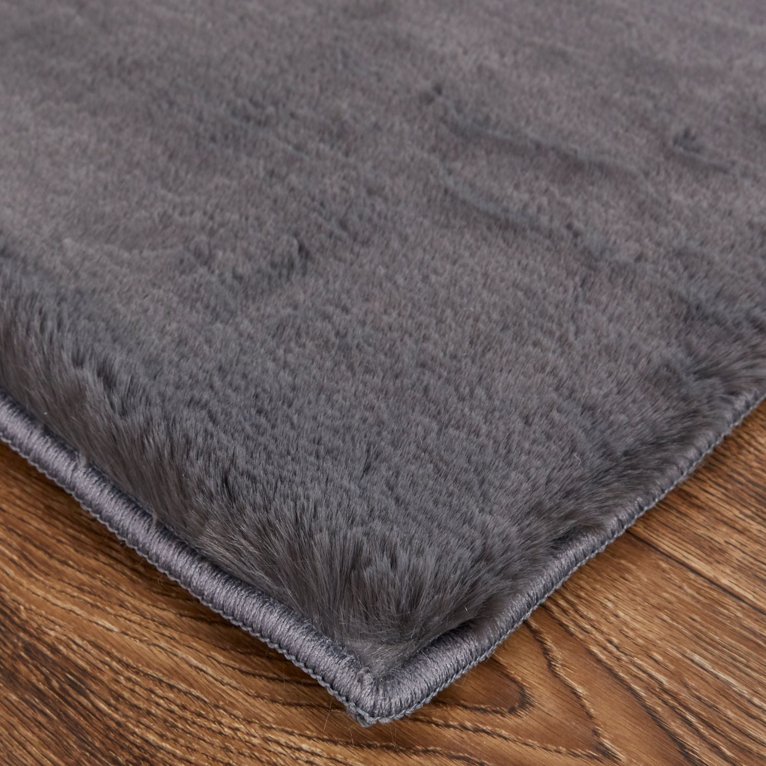 Len Jet Black Rug by BD Fine