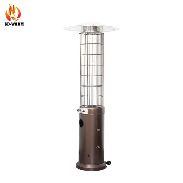 CE certified modern furniture factory price high quality customized outdoor gas glass tube patio heater