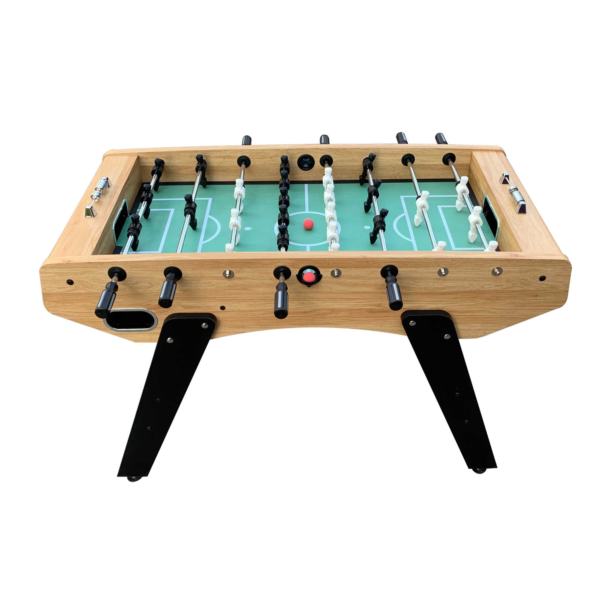 Hathaway 59" Center Stage Pro Series Stand Alone Foosball Table, Light Oak