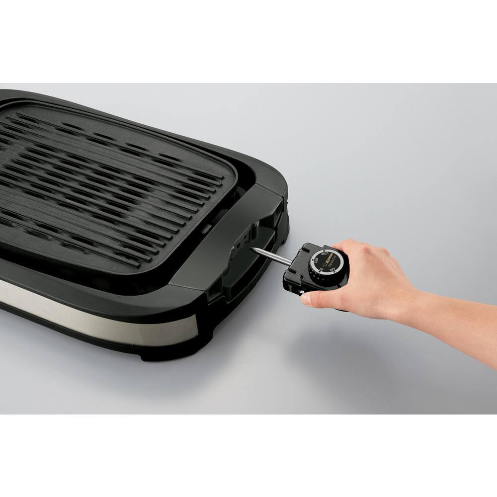 Zojirushi 165 sq. in. Black Stainless Steel Indoor Grill with Removable Plates EB-DLC10