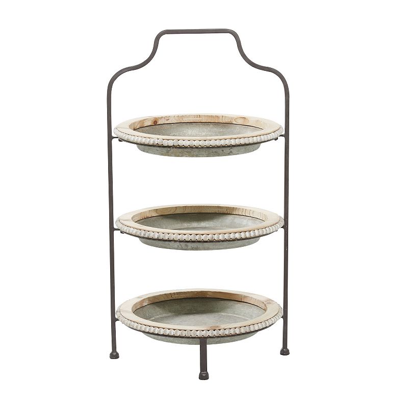 Stella and Eve Grey Iron Tiered Server