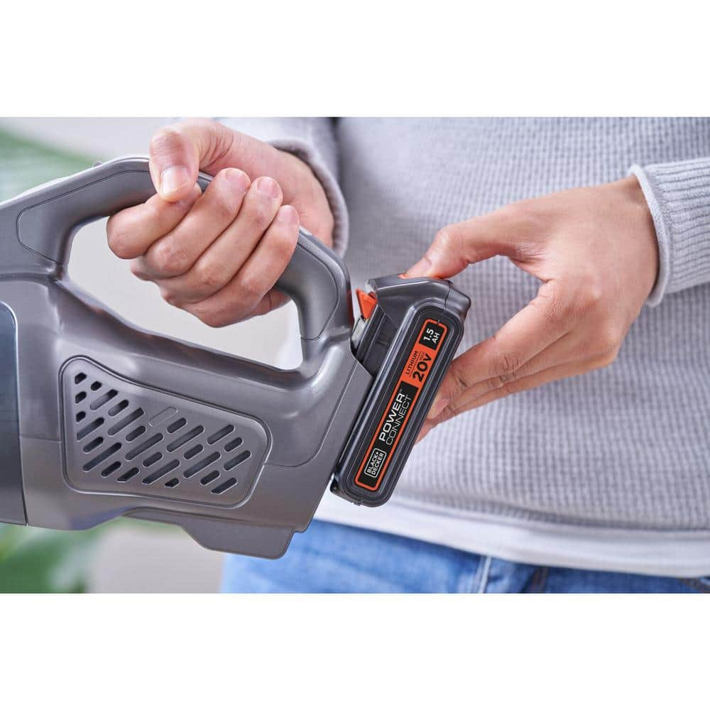 BLACK+DECKER dustbuster POWERCONNECT Cordless 20-Volt Max Handheld Vacuum BCHV001C1