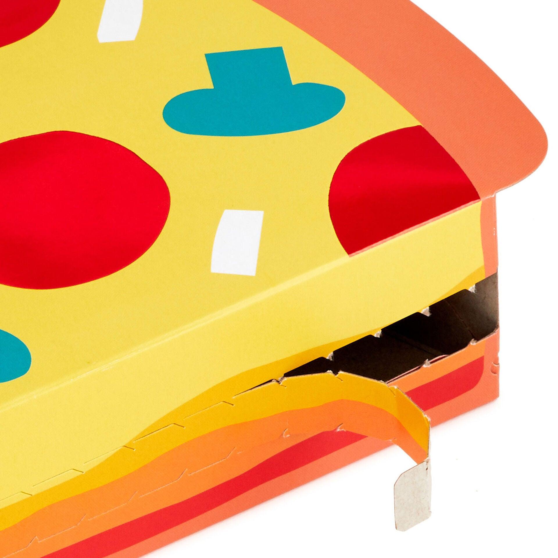 Hallmark  Pizza Slice Fun-Zip Gift Box