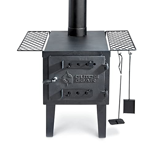 Guide Gear Large Outdoor Wood Stove Accessories, 4-Piece Accessory Bundle Set