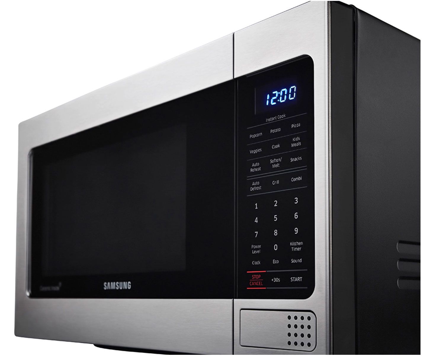  1.1 Cu. Ft. Stainless Steel Countertop Microwave With Grilling Element