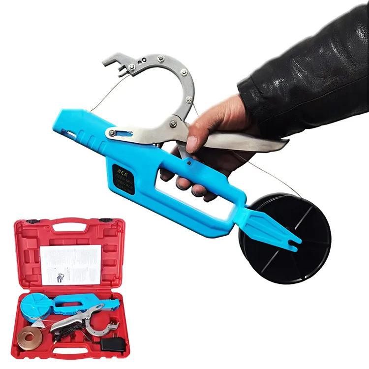 Colored Automatic garden tomato Tying Machine binding Tool Wire  High Quality Cheap Reber Tying Machine