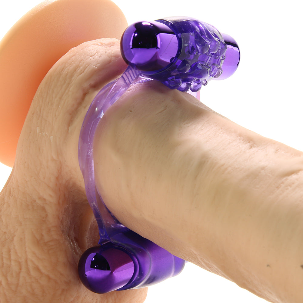 Duo-Vibrating Super Ring in Purple