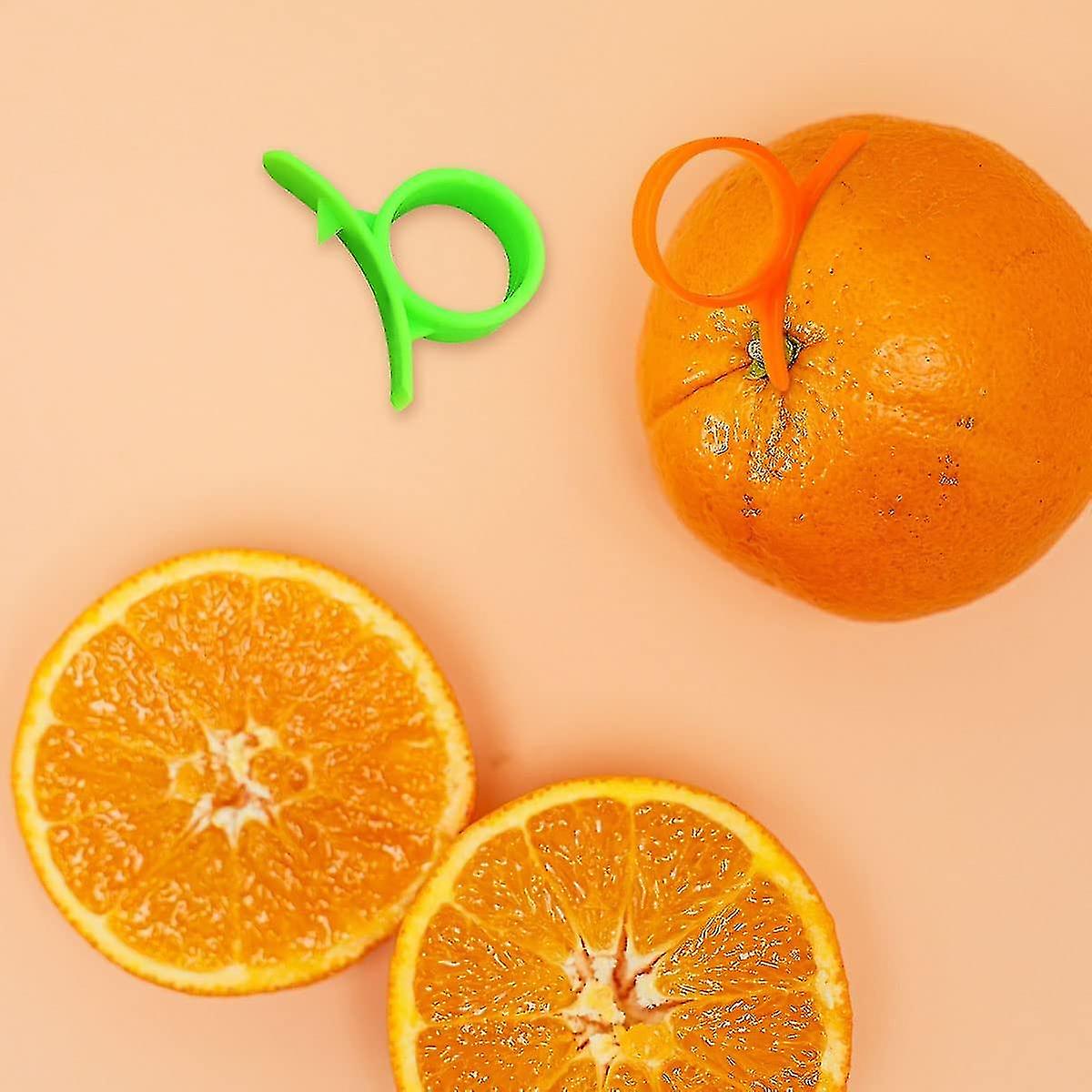 2 Pcs Orange Peeler (random Color)