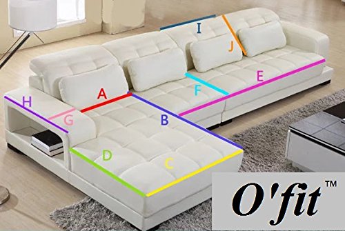 Ofit® High Quality Chenille Quilted Sectional Sofa Throw Pads Furniture Protector Sold By Piece Rather Than Set , 26x26