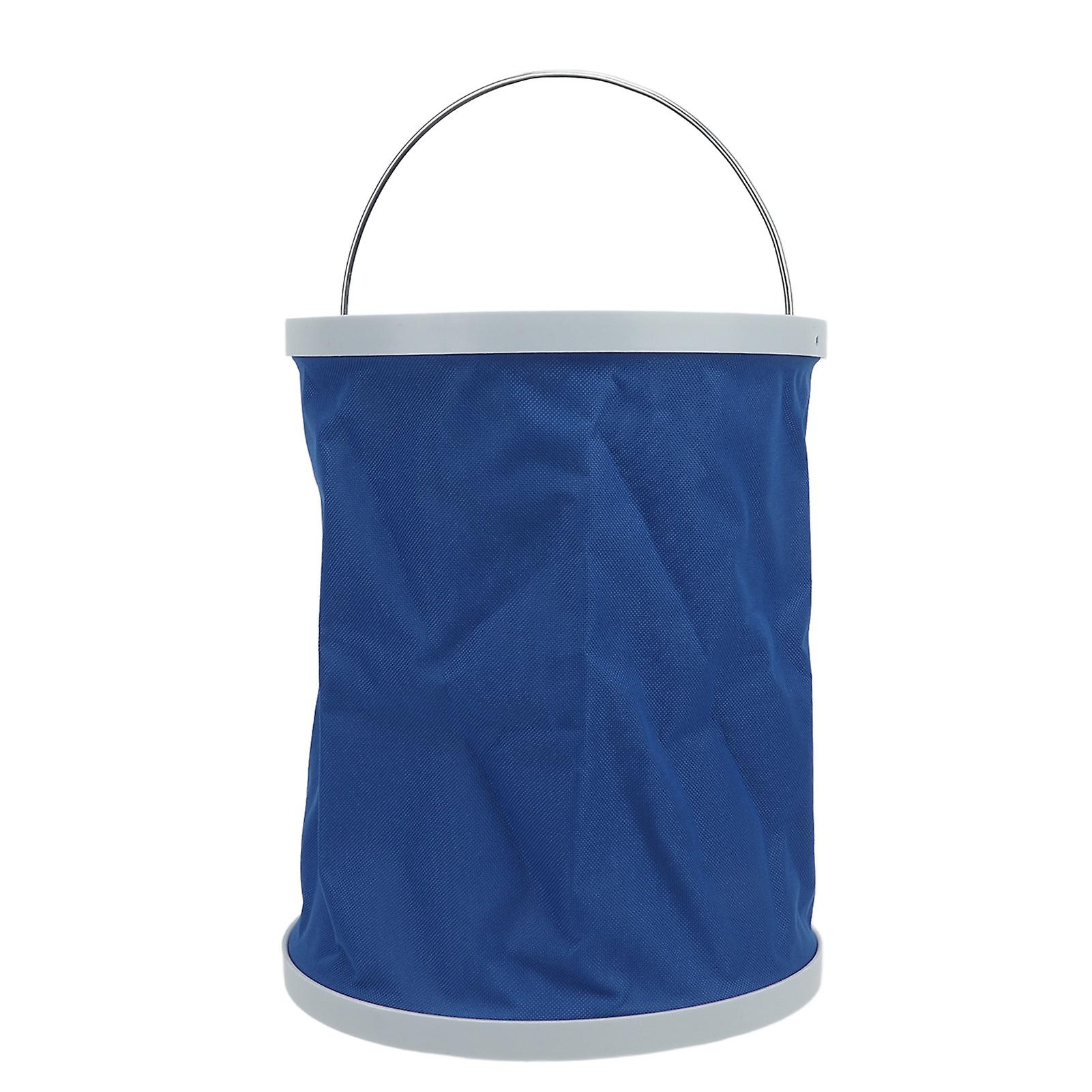 13l Foldable Bucket Multifunctional Thickened Oxford Cloth Waterproof Folding Storage Fishing Bucket For Car Outdoor