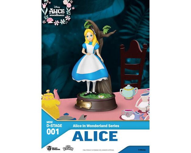 Beast Kingdom Beast Kingdom Alice In Wonderland Mini D stage 001 Alice Statue