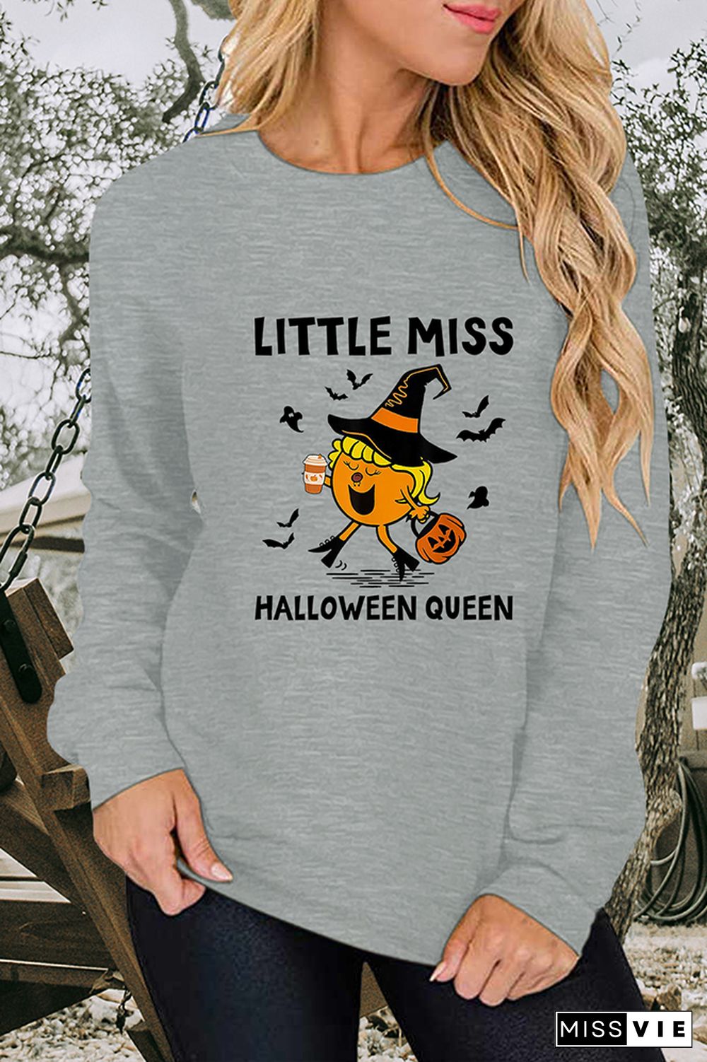 Retro Little Witch Pumpkin Halloween Nurse sweatshirt Wholesale