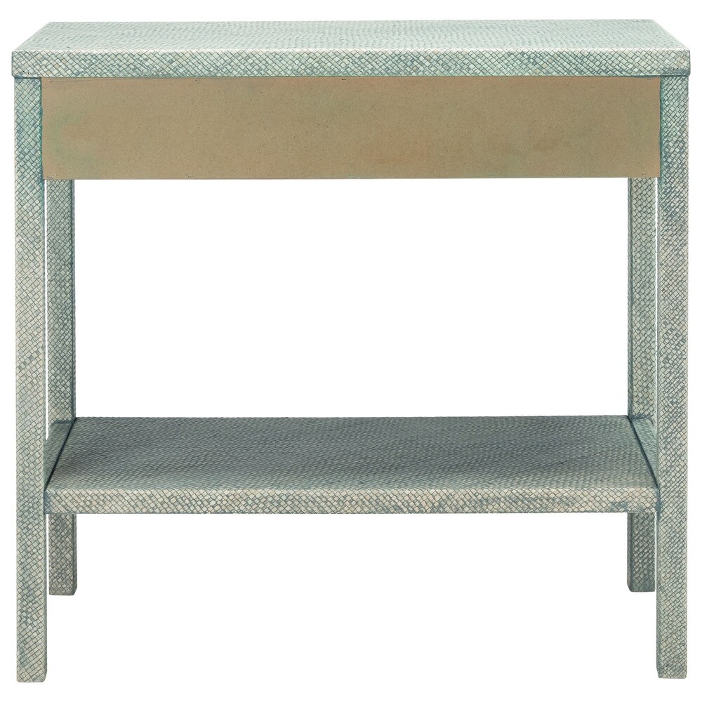 SAFAVIEH Asa 2 Drawer 1 Shelf Console Table   31\