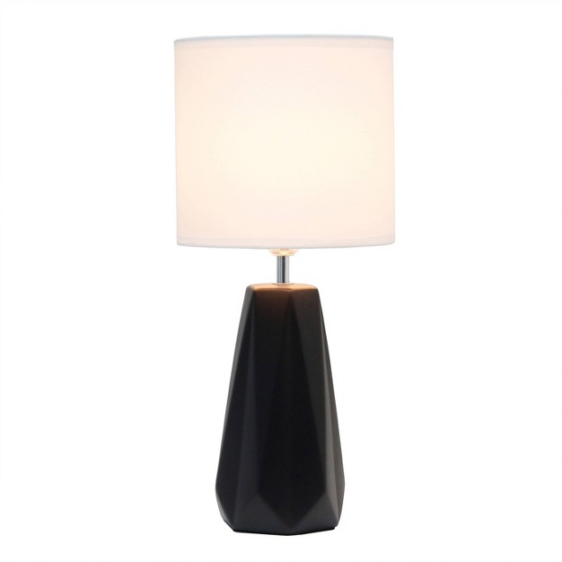 Ceramic Prism Table Lamp Simple Designs