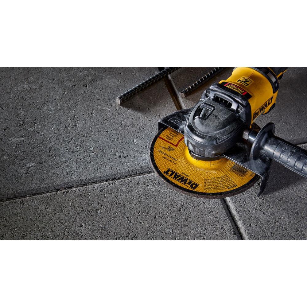 DEWALT 60V MAX Grinder with Kickback Brake 7