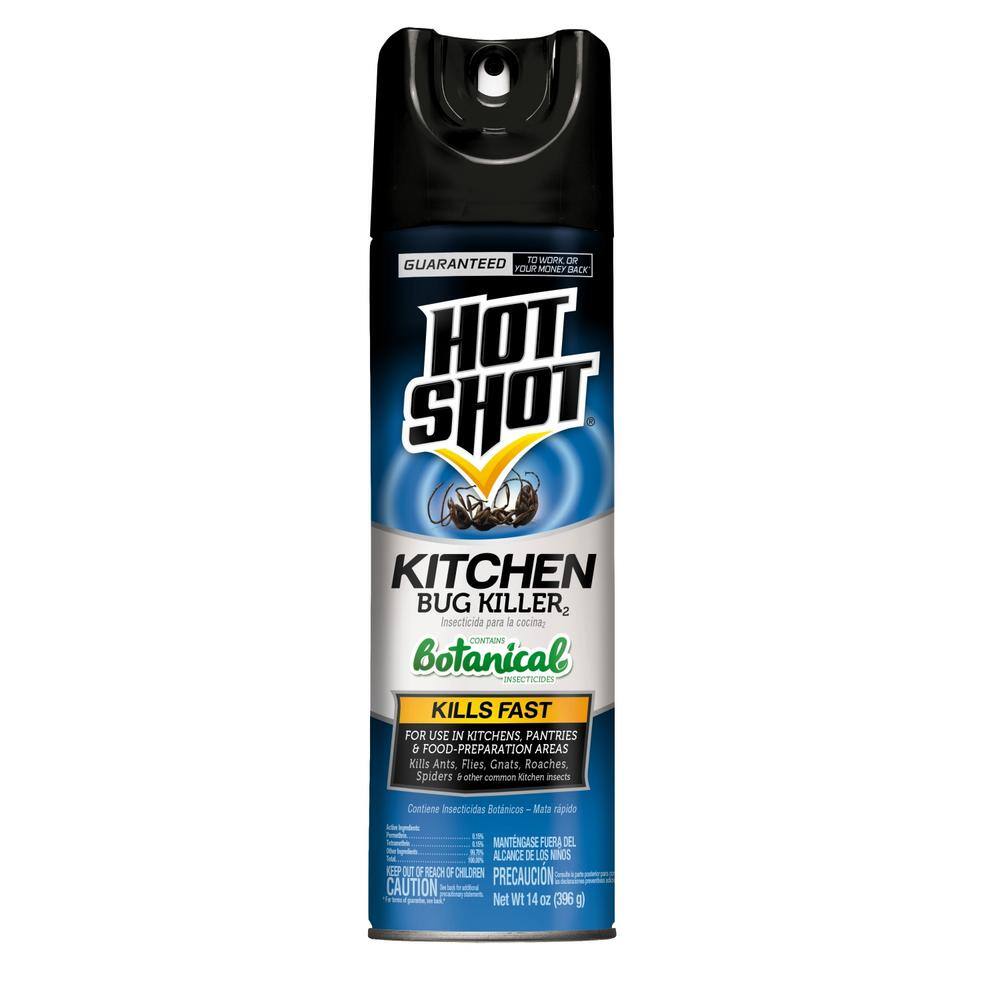 Hot Shot 14 oz. Kitchen Bug Killer Aerosol Spray HG-4470-8