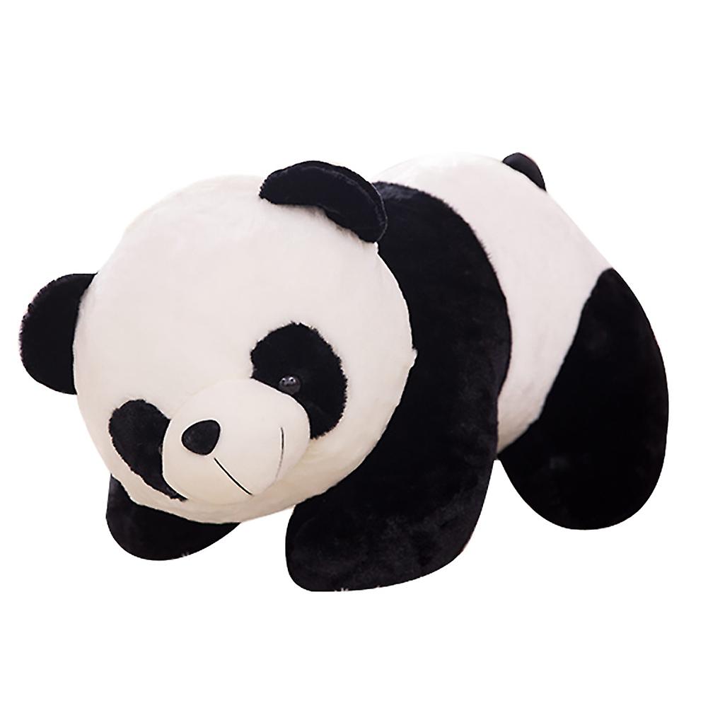 Cartoon Panda Doll Plush Toy Cute And Comfortable Filled Soft Animal Pillow Doll Children's Girl Sleeping Pad Gift 40cm