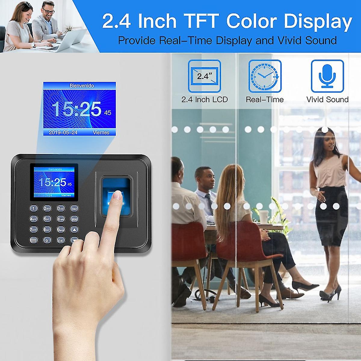 Fingerprint Attendance Machine Intelligent Biometric Fingerprint Time Attendance Machine Time Clock