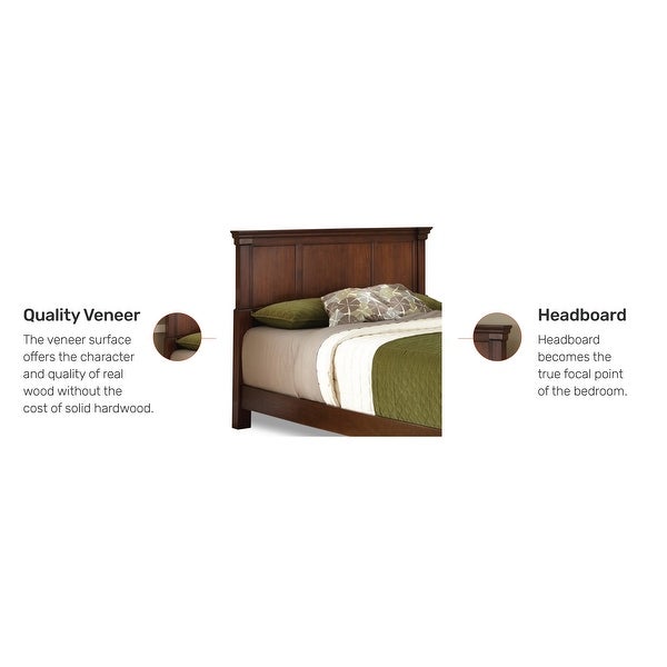 Homestyles Aspen Cherry King Headboard - - 20000697