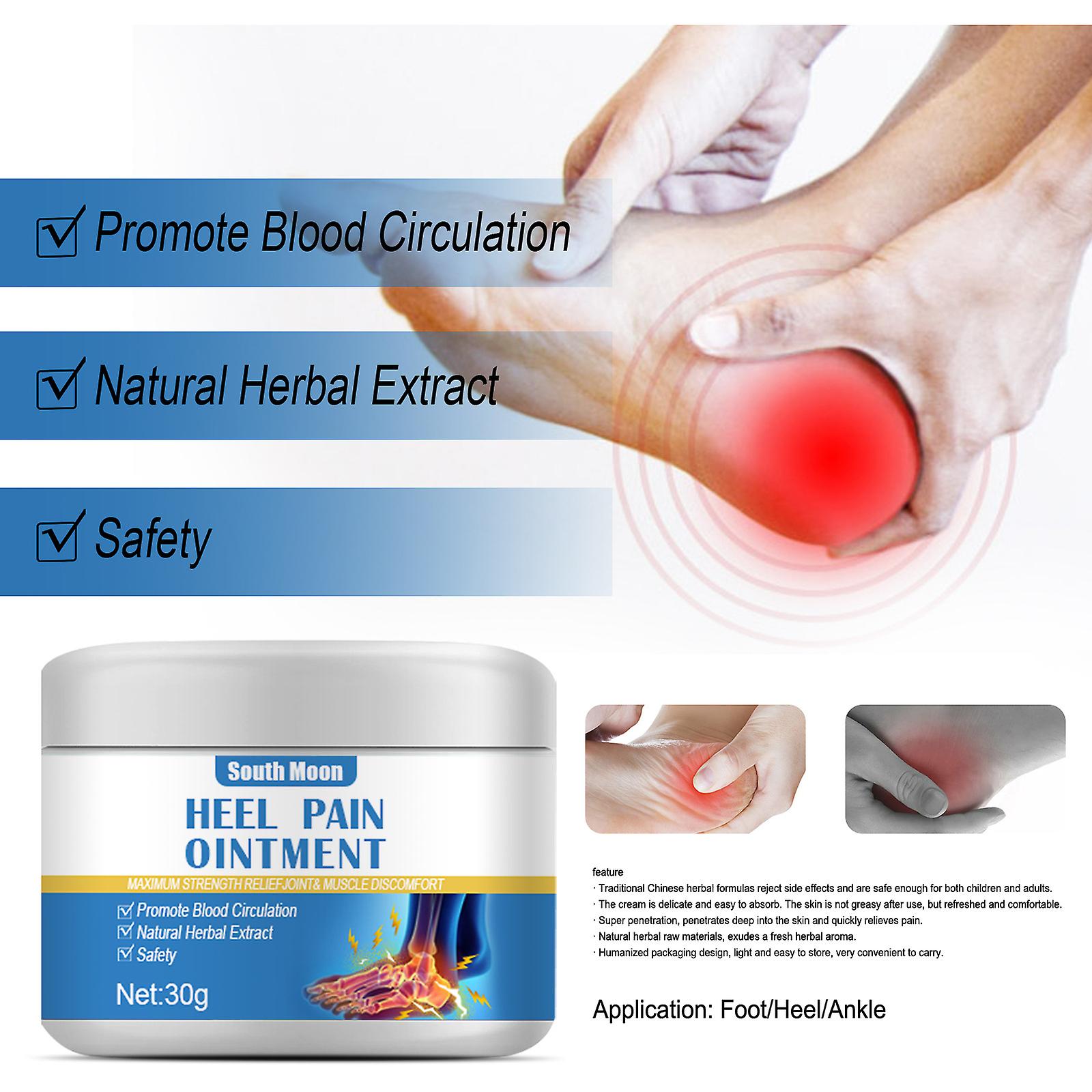 Heel Pain Cream Relief Joints Toes Heel Spur Pain Stiffness Strain Massage Cream