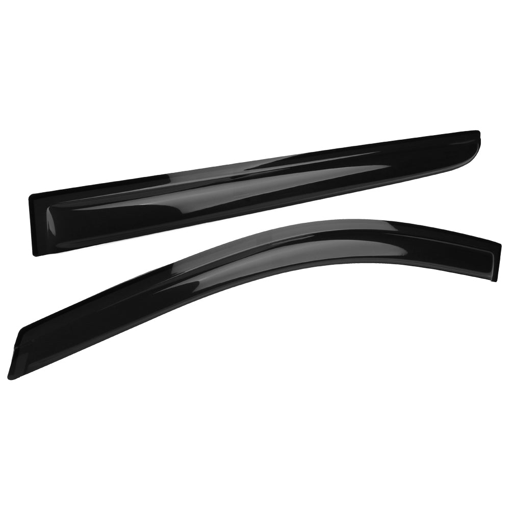 Ikon Motorsports Compatible with 05-07 Honda Odyssey Acrylic Window Visors Vent Windshield Deflector Rain Guard 4Pc Set Outside Mount 2005 2006 2007