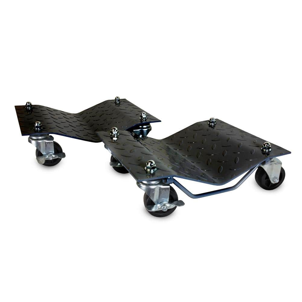 WEN 6000 lbs. Capacity Vehicle Dollies with Brakes (4-Pack) DL6004